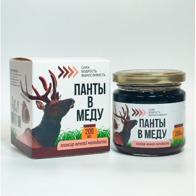 Купить Панты в меду - эликсир вечной молодости