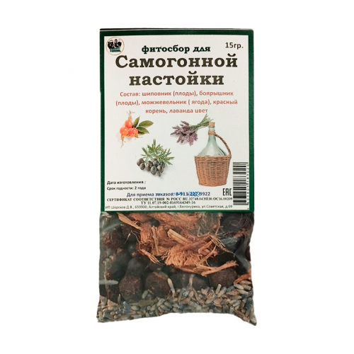 Фитосбор для самогонной настойки (15гр.)